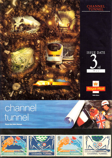 Opening of Channel Tunnel