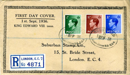 1936 Other First Day Cover from Collect GB Stamps