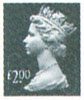Definitives £2.00 Stamp (2009) £2.00 Slate Blue