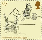 Childrens Books - Winnie The Pooh 97p Stamp (2010) Winnie-the-Pooh and Tigger