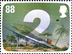 FAB: The Genius of Gerry Anderson 88p Stamp (2011) Thunderbird 2