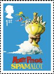 Musicals 1st Stamp (2011) Monty Pythons Spamalot