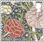 Morris and Company 1st Stamp (2011) Cray - William Morris