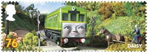 Thomas the Tank Engine 76p Stamp (2011) Daisy