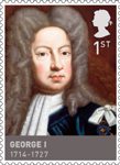The House of Hanover 1st Stamp (2011) George I (1714 - 1727)