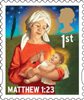 Christmas 2011 1st Stamp (2011) Madonna and Child 