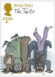 Roald Dahl £1 Stamp (2012) The Twits
