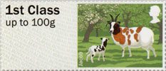 Post & Go - British Farm Animals I - Sheep 1st Stamp (2012) Jacob
