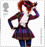 Great British Fashion 1st Stamp (2012) Vivienne Westwwod