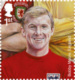Football Heroes 1st Stamp (2013) Bobby Moore