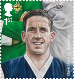 Football Heroes 1st Stamp (2013) Dave Mackay