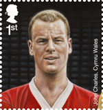 Football Heroes 1st Stamp (2013) John Charles