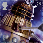 Doctor Who 2nd Stamp (2013) Dalek