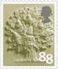 Country Definitives 88p Stamp (2013) England