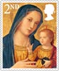 Christmas 2013 2nd Stamp (2013) Madonna and Child