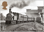 Classic Locomotives of Wales 1st Stamp (2014) LMS No. 7720