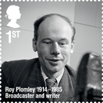 Remarkable Lives 1st Stamp (2014) Roy Plomley