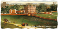 Buckingham Palace 1st Stamp (2014) Buckingham Palace circa 1700