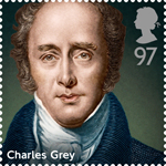 Prime Ministers 97p Stamp (2014) Charles Grey