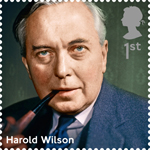 Prime Ministers 1st Stamp (2014) Harold Wilson