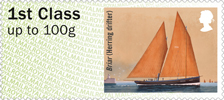Post & Go : Working Sail 1st Stamp (2015) Briar