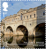 Bridges 1st Stamp (2015) Pulteney Bridge
