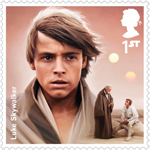 Star Wars 1st Stamp (2015) Luke Skywalker