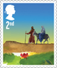 Christmas 2015 2nd Stamp (2015) The Journey to Bethlehem