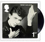 David Bowie 1st Stamp (2017) Heroes