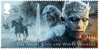 Game of Thrones 1st Stamp (2018) The Night King and White Walkers