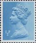 Definitive 0.5p Stamp (1971) Turquoise Blue