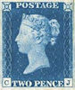 Definitive 2d Stamp (1840) Two Penny Blue