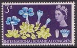 Tenth International Botanical Congress, Edinburgh 3d Stamp (1964) Spring Gentian