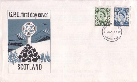 1967 Regional First Day Cover from Collect GB Stamps