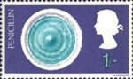 British Discovery 1s Stamp (1967) Penicillium notatum