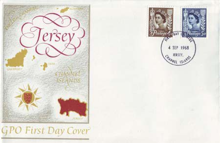 1968 Definitive First Day Cover from Collect GB Stamps