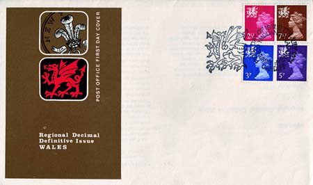 1971 Regional First Day Cover from Collect GB Stamps