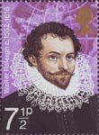 British Explorers 7.5p Stamp (1973) Sir Walter Raleigh