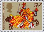 Great Britons 5.5p Stamp (1974) Owain Gyndwr