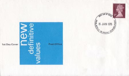 1975 Definitive First Day Cover from Collect GB Stamps