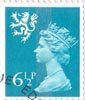 Regional Definitive - Scotland 6.5p Stamp (1976) Blue