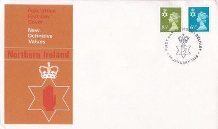 1976 Definitive First Day Cover from Collect GB Stamps