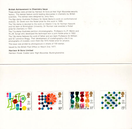 British Achievement in Chemistry (1977)