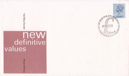 1978 Definitive First Day Cover from Collect GB Stamps