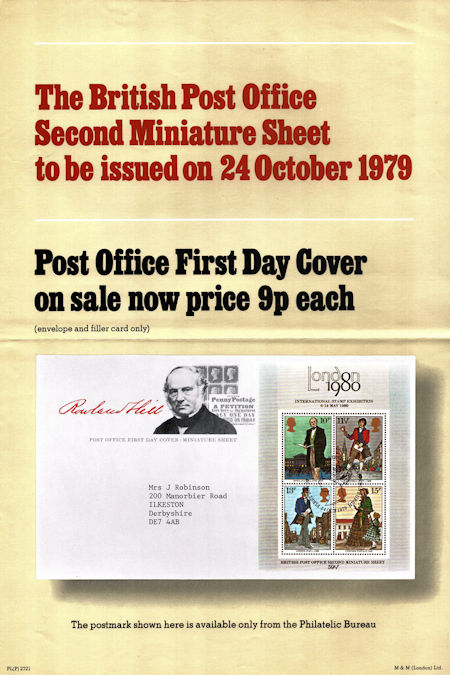 London 1980 International Stamp Exhibition
