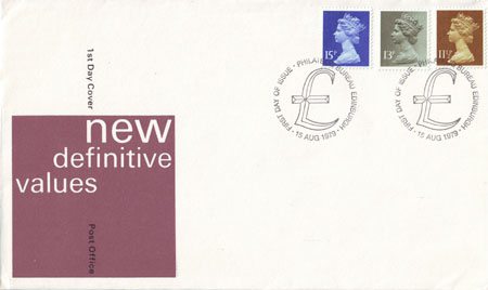 1979 Definitive First Day Cover from Collect GB Stamps