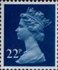 Definitive 22p Stamp (1980) Blue