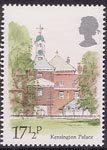 London Landmarks 17.5p Stamp (1980) Kensington Palace