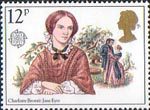 Famous People 12p Stamp (1980) Charlotte Bronte (Jane Eyre)