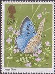 Butterflies 18p Stamp (1981) Maculinea arion